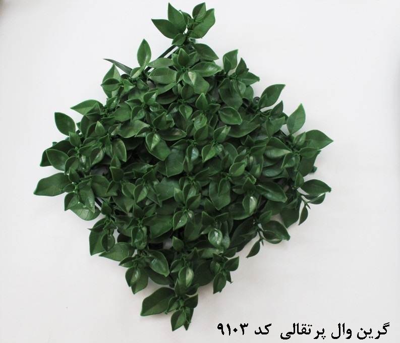 گرین وال پرتقالی 50*50 سانتیمتر کد 9103