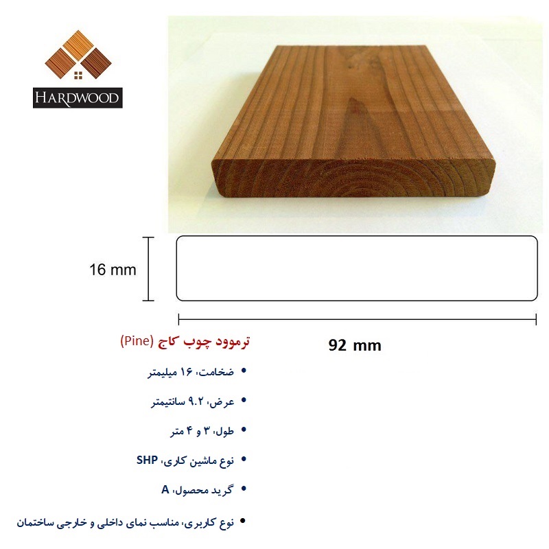 قیمت خرید تولید ساخت ترموود گره پروانه ساسنا SHP